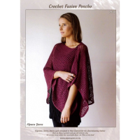 AYX 2408 Crochet Poncho